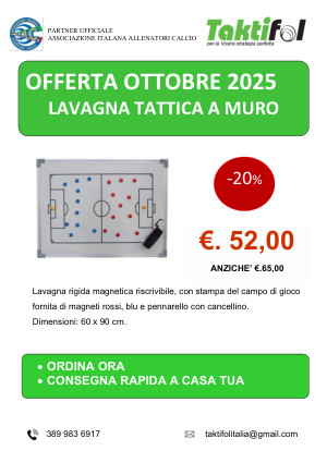 Anteprima offerta: Lavagna Tattica a Muro (PDF)